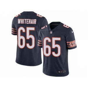 Men's Nike Chicago Bears #65 Cody Whitehair Limited Navy Blue Rush NFL Jersey