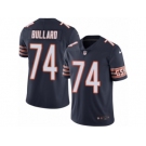 Men's Nike Chicago Bears #74 Jonathan Bullard Limited Navy Blue Rush NFL Jersey