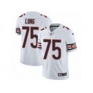 Men's Nike Chicago Bears #75 Kyle Long Vapor Untouchable Limited White NFL Jersey