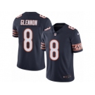 Men's Nike Chicago Bears #8 Mike Glennon Limited Navy Blue Rush NFL Jersey