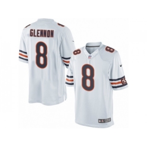 Men's Nike Chicago Bears #8 Mike Glennon Limited White NFL Jersey