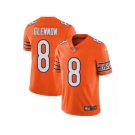 Men's Nike Chicago Bears #8 Mike Glennon Vapor Untouchable Limited Orange Rush NFL Jersey