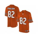 Men's Nike Chicago Bears #82 Logan Paulsen Limited Orange Alternate NFL Jersey