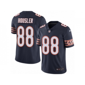 Men's Nike Chicago Bears #88 Rob Housler Limited Navy Blue Rush NFL Jersey