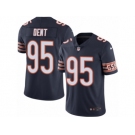 Men's Nike Chicago Bears #95 Richard Dent Limited Navy Blue Rush NFL Jersey