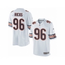 Men's Nike Chicago Bears #96 Akiem Hicks Limited White NFL Jersey