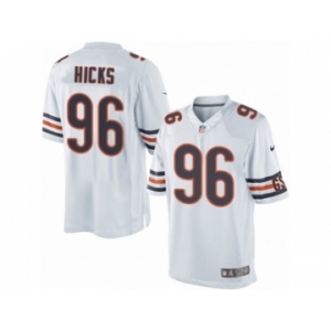 Men's Nike Chicago Bears #96 Akiem Hicks Limited White NFL Jersey