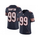 Men's Nike Chicago Bears #99 Dan Hampton Limited Navy Blue Rush NFL Jersey