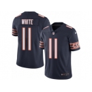 Nike Bears #11 Kevin White Navy Blue Team Color Men's Stitched NFL Vapor Untouchable Limited Jersey