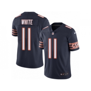 Nike Bears #11 Kevin White Navy Blue Team Color Men's Stitched NFL Vapor Untouchable Limited Jersey