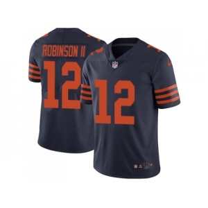 Nike Chicago Bears #12 Allen Robinson II Navy Blue Alternate Men Stitched NFL Vapor Untouchable Limited Jersey