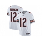 Nike Chicago Bears #12 Allen Robinson White Men Stitched NFL Vapor Untouchable Limited Jersey