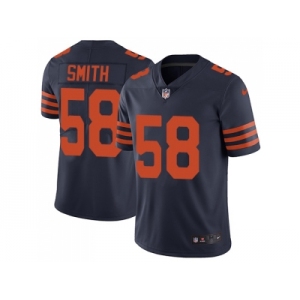 Nike Chicago Bears #58 Roquan Smith Navy Blue Alternate Men Stitched NFL Vapor Untouchable Limited Jersey