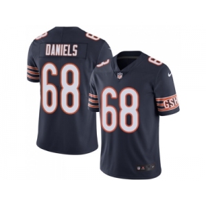 Nike Chicago Bears #68 James Daniels Navy Blue Team Color Men Stitched NFL Vapor Untouchable Limited Jersey