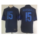 nike nfl jerseys chicago bears #15 brandon marshall blue[drenched limited]