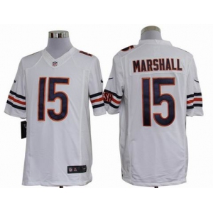 nike nfl jerseys chicago bears #15 brandon marshall white[nike limited]