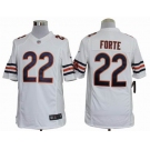 nike nfl jerseys chicago bears #22 matt forte white[nike limited]