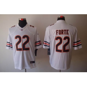 nike nfl jerseys chicago bears #22 matt forte white[nike limited]