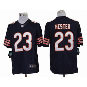 nike nfl jerseys chicago bears #23 hester blue[nike limited]