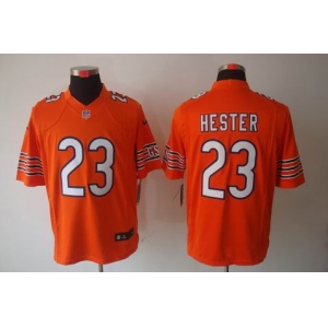 nike nfl jerseys chicago bears #23 hester orange[nike limited]