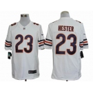 nike nfl jerseys chicago bears #23 hester white[nike limited]