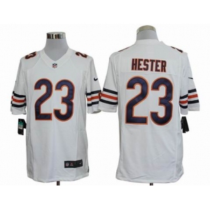 nike nfl jerseys chicago bears #23 hester white[nike limited]