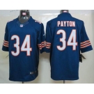 nike nfl jerseys chicago bears #34 payton blue[nike limited]