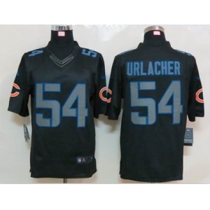 nike nfl jerseys chicago bears #54 urlacher black[nike limited]