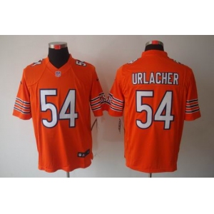 nike nfl jerseys chicago bears #54 urlacher orange[nike limited]