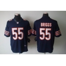 nike nfl jerseys chicago bears #55 lance briggs blue[nike limited]