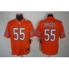 nike nfl jerseys chicago bears #55 lance briggs orange[nike limited]