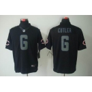 nike nfl jerseys chicago bears #6 cutler black[nike limited]