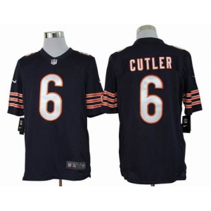 nike nfl jerseys chicago bears #6 cutler blue[nike limited]