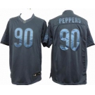 nike nfl jerseys chicago bears #90 peppers blue[drenched limited]