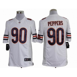 nike nfl jerseys chicago bears #90 peppers white[nike limited]