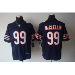 nike nfl jerseys chicago bears #99 mcclellin blue[nike limited]