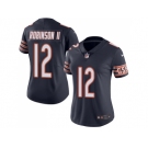 Women Nike Chicago Bears #12 Allen Robinson II Navy Blue Team Color Stitched NFL Vapor Untouchable Limited Jersey