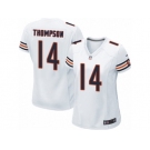 Women Nike Chicago Bears #14 Deonte Thompson Game White NFL Jersey