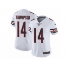 Women Nike Chicago Bears #14 Deonte Thompson White Vapor Untouchable Limited Player NFL Jersey