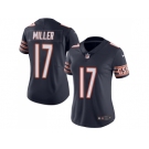 Women Nike Chicago Bears #17 Anthony Miller Navy Blue Team Color Stitched NFL Vapor Untouchable Limited Jersey