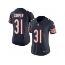 Women Nike Chicago Bears #31 Marcus Cooper Navy Blue Team Color Vapor Untouchable Limited Player NFL Jersey