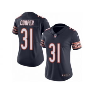 Women Nike Chicago Bears #31 Marcus Cooper Navy Blue Team Color Vapor Untouchable Limited Player NFL Jersey