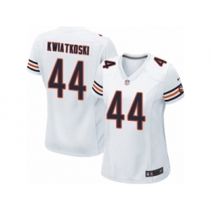 Women Nike Chicago Bears #44 Nick Kwiatkoski Game White NFL Jersey