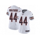 Women Nike Chicago Bears #44 Nick Kwiatkoski White Vapor Untouchable Limited Player NFL Jersey