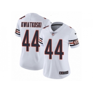 Women Nike Chicago Bears #44 Nick Kwiatkoski White Vapor Untouchable Limited Player NFL Jersey