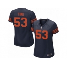 Women Nike Chicago Bears #53 John Timu Game Navy Blue Alternate NFL Jersey