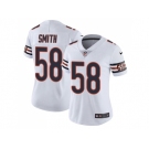 Women Nike Chicago Bears #58 Roquan Smith White Stitched NFL Vapor Untouchable Limited Jersey