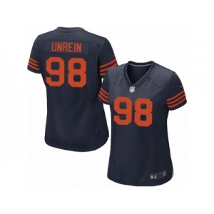 Women Nike Chicago Bears #98 Mitch Unrein Game Navy Blue Alternate NFL Jersey