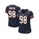 Women Nike Chicago Bears #98 Mitch Unrein Game Navy Blue Team Color NFL Jersey