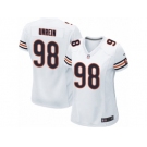 Women Nike Chicago Bears #98 Mitch Unrein Game White NFL Jersey